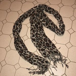 Cheetah scarf